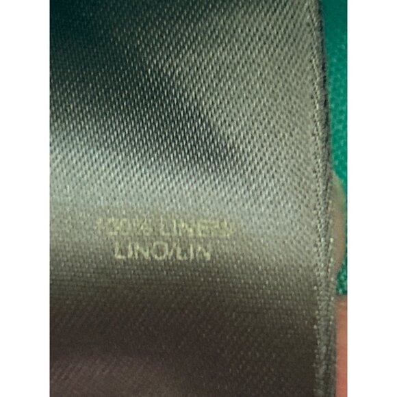 Liz Claiborne Womens 100% Linen Button-Up Short Sleeve Blouse Size 16 - Picture 5 of 8